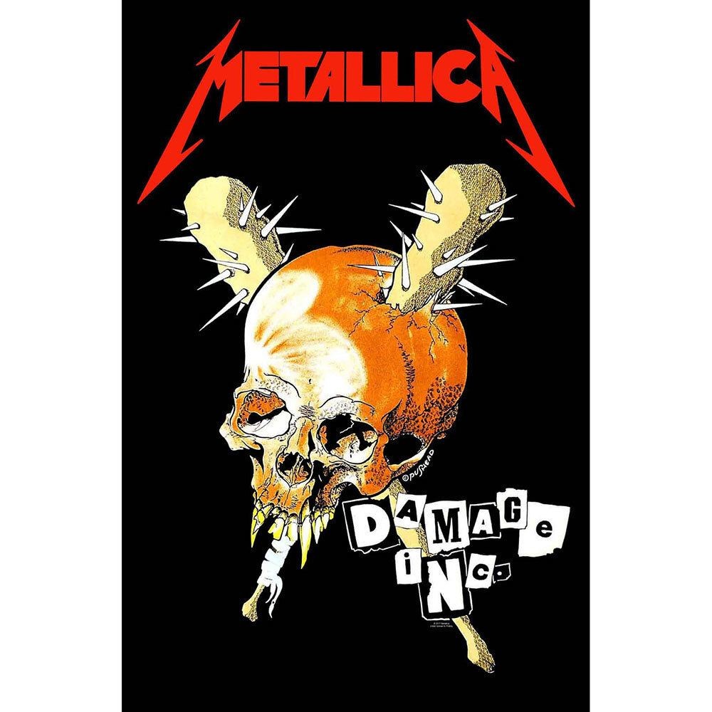 METALLICA Textile Poster Damage Inc.