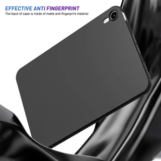 กรณีแท็บเล็ตสําหรับapple iPad Mini 6 8.3 "2021 สีดําSoft TPUซิลิคอนสําหรับApple iPad Mini 7 8.3 "2024 A17 Pro A2995 กันกระแทก