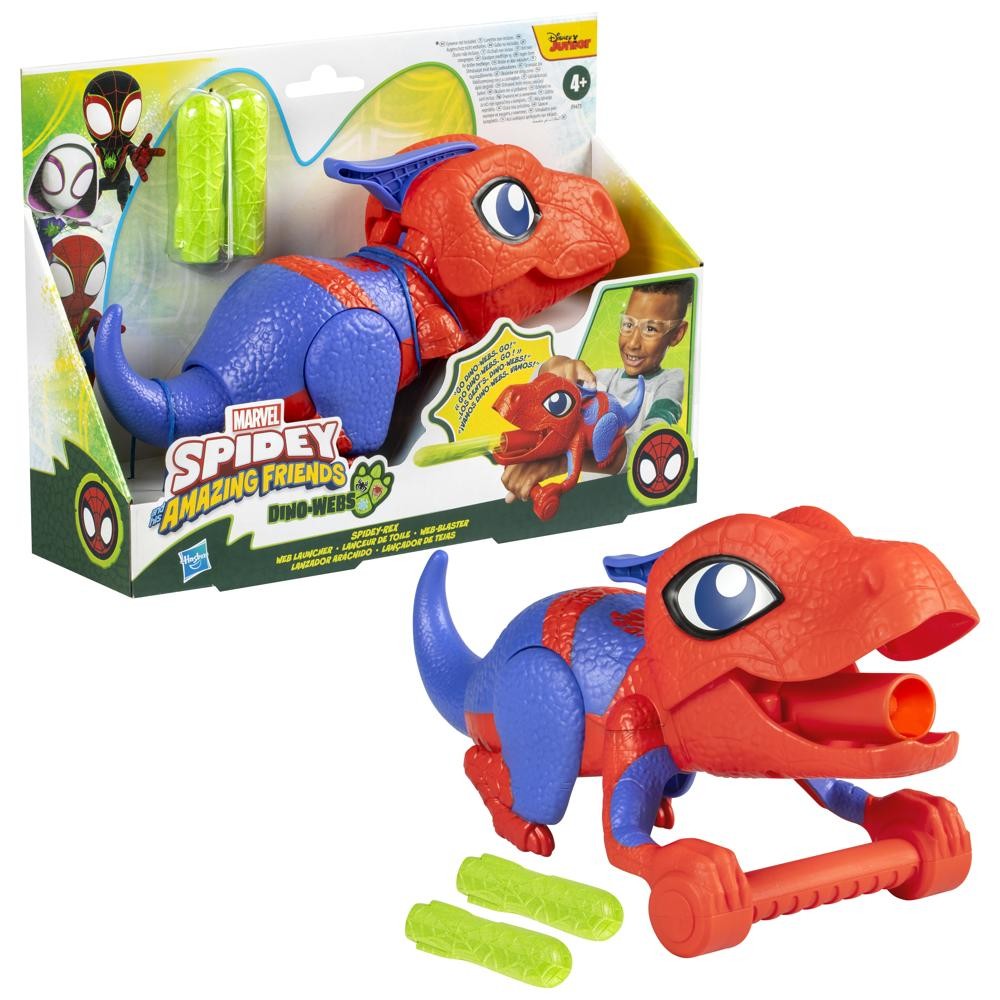 SPIDEY AND HIS AMAZING FRIENDS DINO WEB LAUNCHER ของเล่น เสริมทักษะ โมเดล ไดโนเสาร์