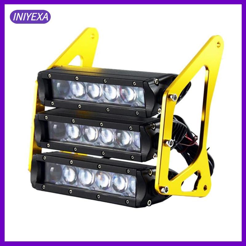[Iniyexa] รถจักรยานยนต์ Retro สามชั้น LED ไฟหน้าแฟริ่งหลอดไฟสําหรับ Grom MSX 125SF MSX125 2013 2014 2015 2016