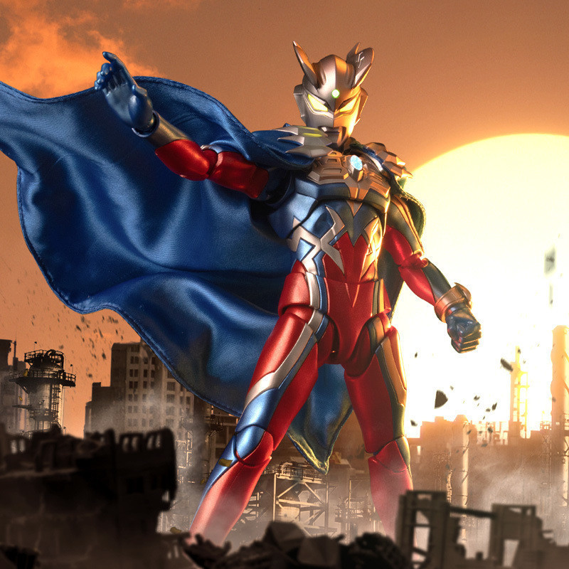 Blokees Cloak Ultimate Sairo ครบรอบ 15 ปี Legendary Edition Ultraman Figure Building Block Man