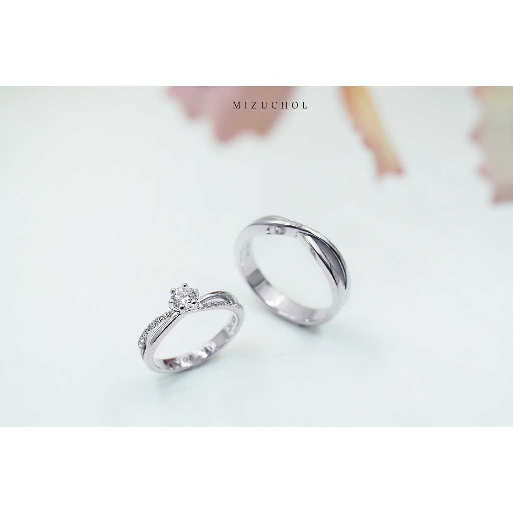 Mizuchol خاتم UNTIL INFINITY للأزواج — رجالي — صورة 6