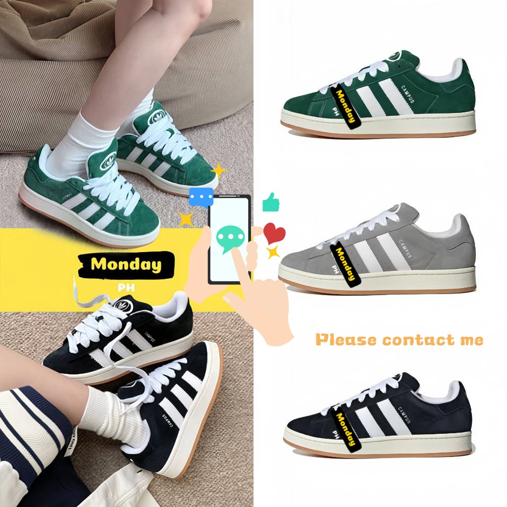 ✅Unisex Campus 00s Classic bread Shoes รองเท้าผ้าใบกล่องคู่บรรจุ z8np