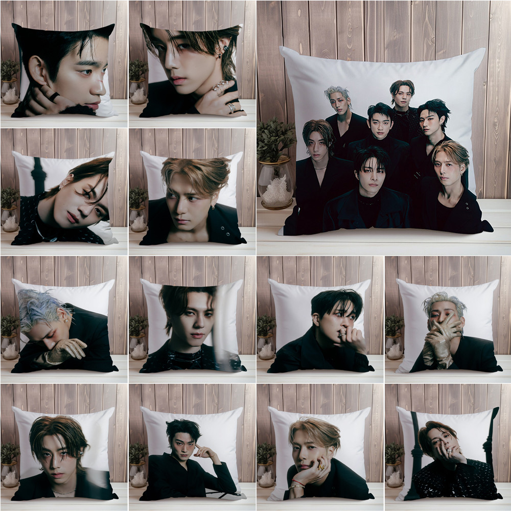 Got7 WINTER HEPTAGON โยนปลอกหมอนด้านเดียวพิมพ์หมอน (ไม่มีแกน)