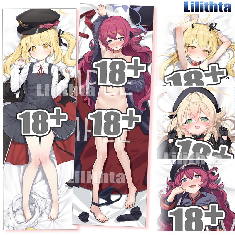 Dakimakura ปลอกหมอน BlueArchive Tanka Ibuki และ Natsume Iroha Blue Archive เกมอะนิเมะตัวละคร Body-pillow ฝาครอบการ์ตูน Custom Made Body โยน
