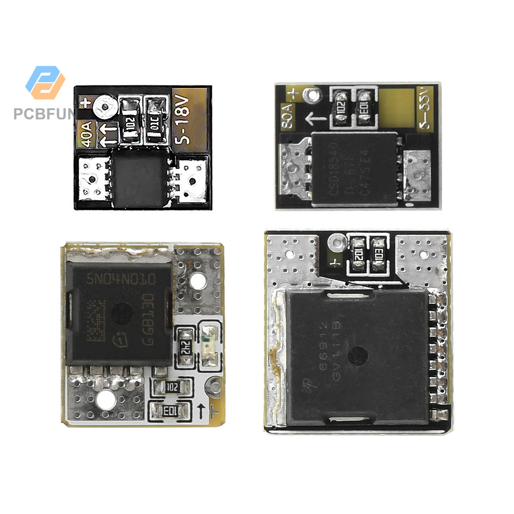 Pcbfun 40A 80A 200A 300A Mini High Power MOS Trigger Switch โมดูล Field Effect Tube PWM กฎระเบียบอิเล็กทรอนิกส์สวิทช์ 5-18V