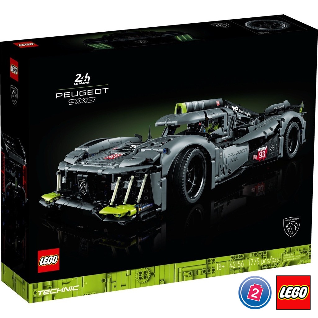 เลโก้ LEGO Exclusives Technic 42156 PEUGEOT 9X8 24H Le Mans Hybrid Hypercar