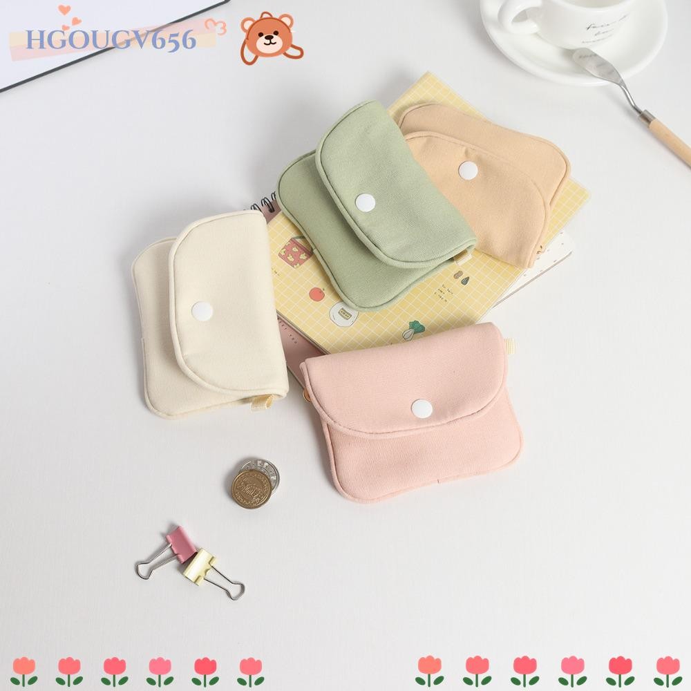 Hgugv656กระเป๋าสตางค์เงินสด,ผ้าฝ้ายถุงเก็บนุ่ม,มินิสีทึบน้ําหนักเบากระเป๋าเครื่องสําอางผ้าอนามัย