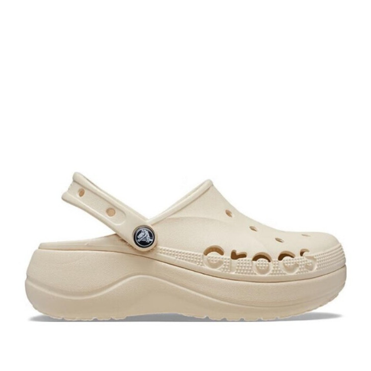 CROCS รองเท้าลำลองผู้หญิง BAYA PLATFORM CLOG รุ่น 20818611S - WINTER WHITE/BONE