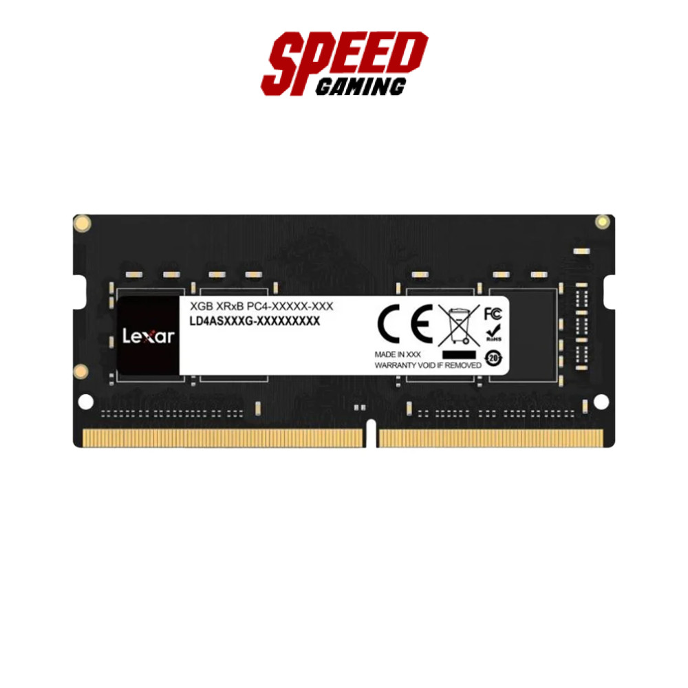 (รายการของแถมเท่านั้น) LEXAR 4AS008G-B3200 RAM NOTEBOOK 8 GB DDR4 3200MHz By Speed Gaming