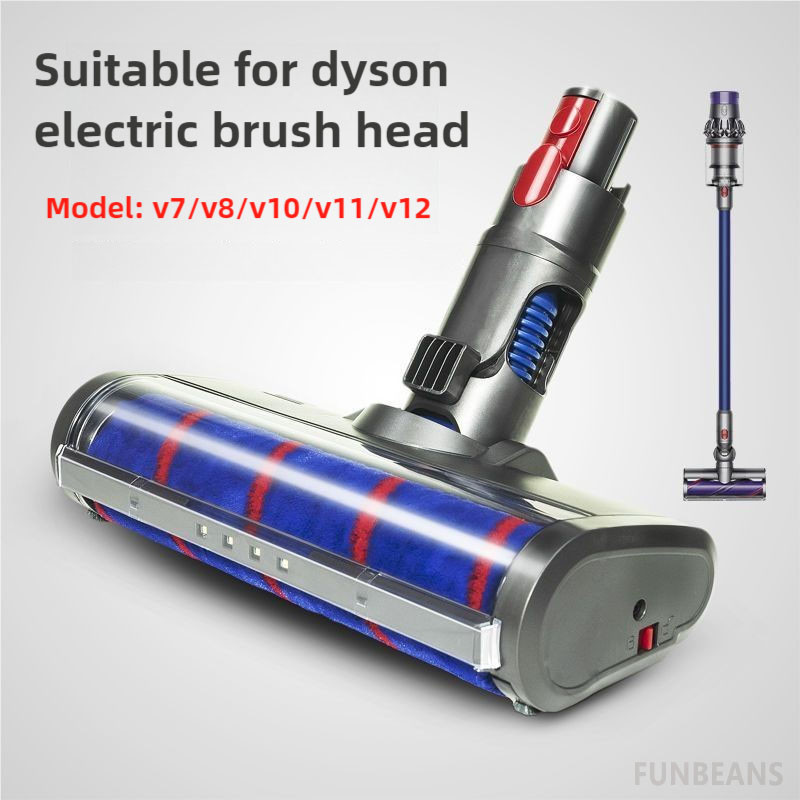 ใช้งานร่วมกับเครื่องดูดฝุ่น Dyson V6 V7 V8 V10 V11 V12 slim DC58/DC59/DC61/DC62/DC74 อุปกรณ์เสริมแบน