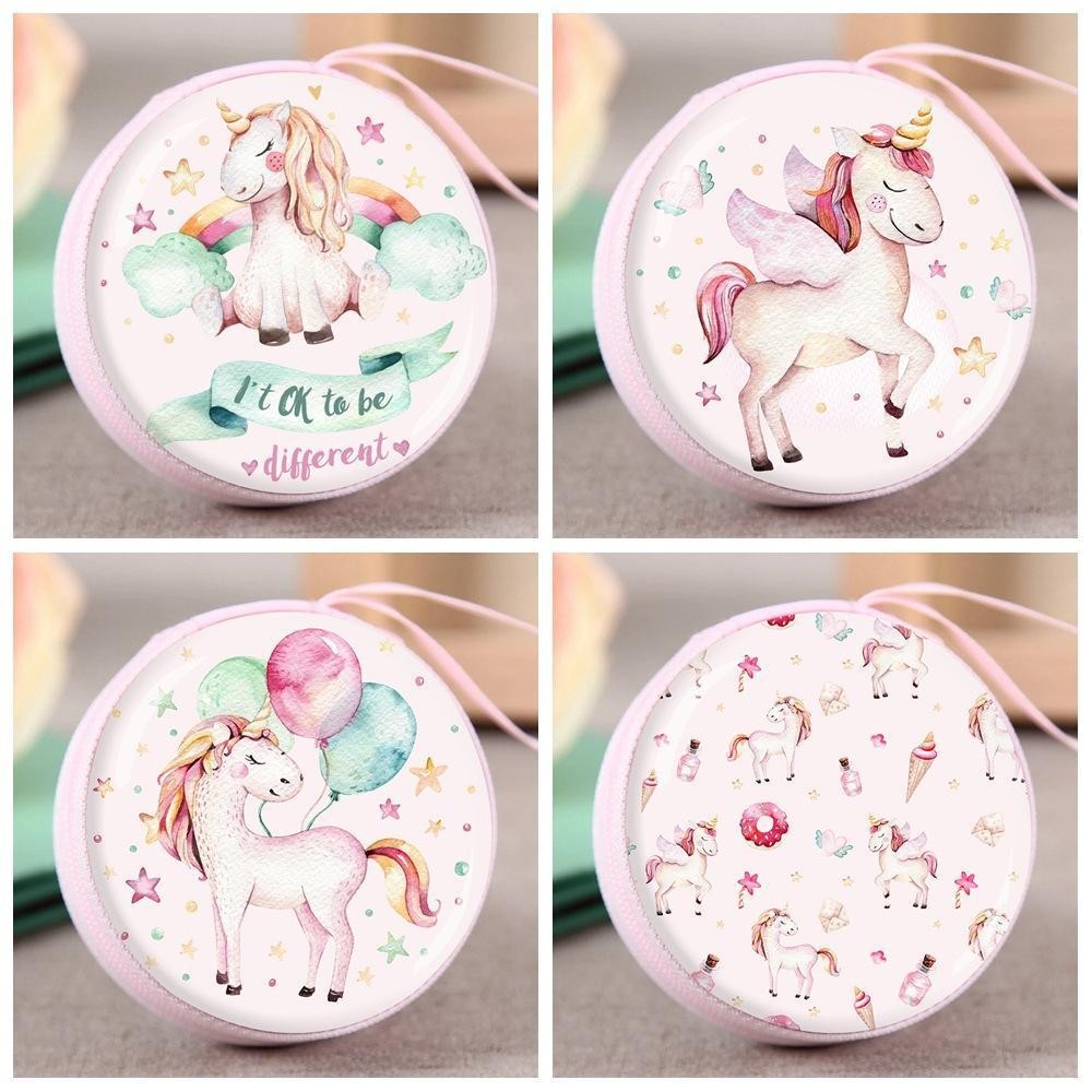 A935 กระเป๋าใส่เหรียญยูนิคอร์น สินค้าพร้อมส่งในไทย PP
