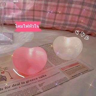 โคมไฟ LED รูปหัวใจ อุปกรณ์ตกแต่งบ้าน พร้อมส่ง