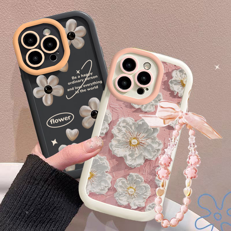 สีชมพูภาพวาดสีน้ํามันเคสโทรศัพท์VIVO Y29 4G Y04 9S Y03 8 Y28 4G 00 5G 7s Y27 Y27s Y36 Y22 Y33S 6 Y35