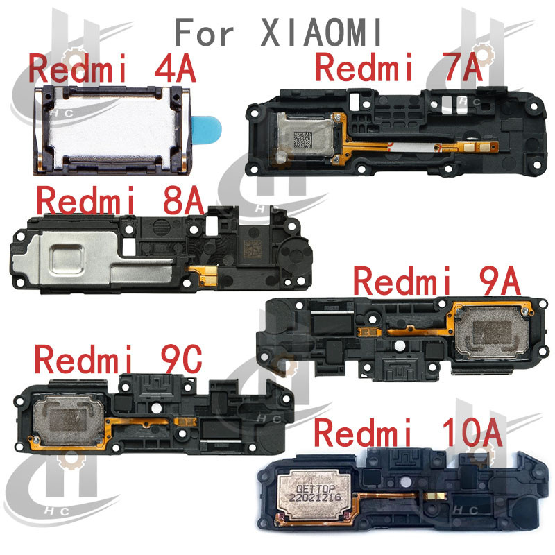 สําหรับ Redmi 4A / 7A / 8A / 9A / 9C / 10A Loud ลําโพง Buzzer Ringer Flex สายโทรศัพท์มือถือ Buzzer Ringer ซ่อมอะไหล่