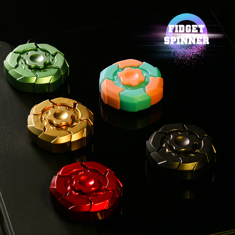 Spinner Fidget Toy รูเล็ต EDC Finger Stress Relief Spinning Top สําหรับผู้ใหญ่และเด็ก - รูปที่ 5