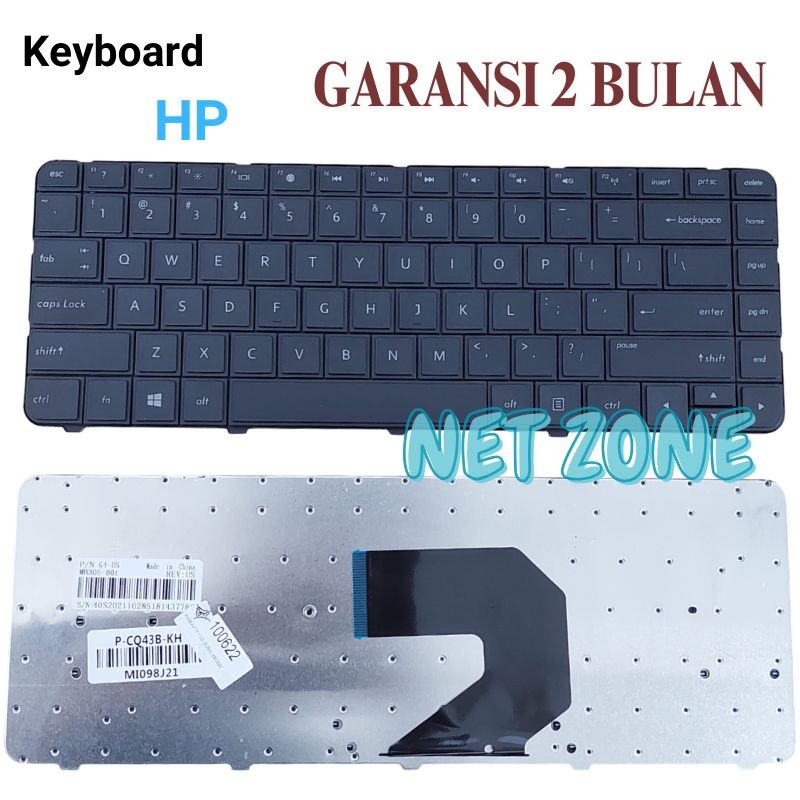 HP Compaq CQ43 CQ45 CQ57 1000 430 431 G4 435 Series คีย์บอร์ด -NZONE