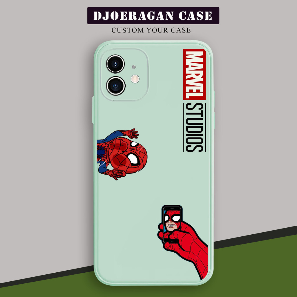 Softcase Realme C2 C11 C53 C55 C20 C25 C12 C15 C17 C33 C30 C55 5i NARZO50A NARZO50i DJ182 SPIDERMEN 