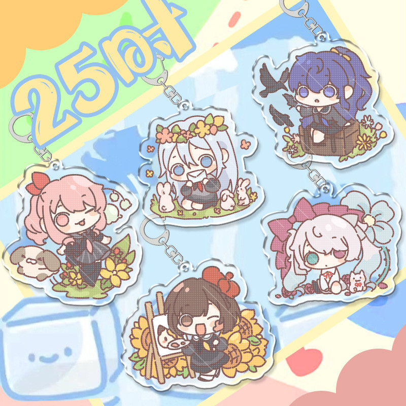 6 ซม. Kawaii วิดีโอเกมโครงการ Sekai สีสัน Stage Asauna Mafuyu Shinonome Akiyama Mizuki Yoisaki Kanad