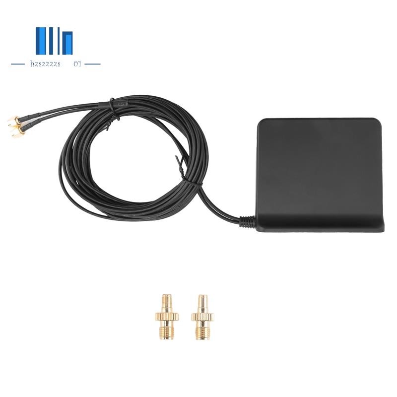 สัญญาณ Boost 5G 4G LTE 3G GSM Mimo Aerial High Gain 12Dbi 600-6000Mhz ภายนอก Omni WiFi Antenna (สีดํ