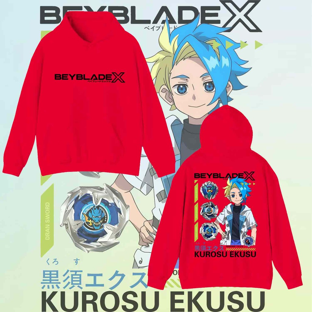 เสื้อกันหนาวคลุมด้วยผ้า  Kazami Bird/Kurosu Ekusu/Kamen/Nanairo Multi Maruchi Beyblade X m-3xl