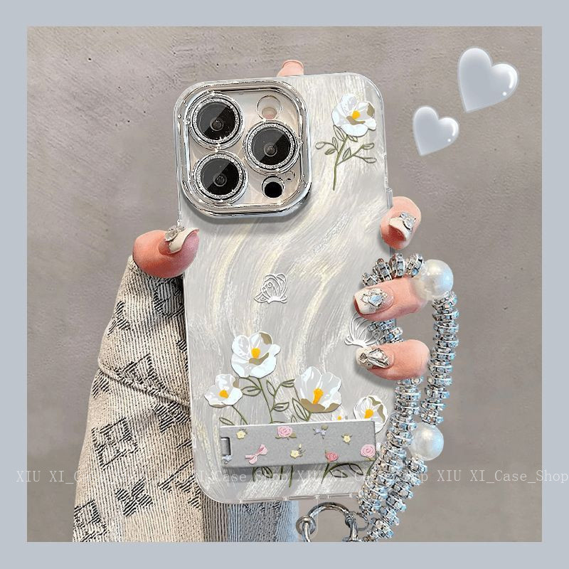 💖Bov💖เคสไอโฟน เข้ากันได้กับ iPhone 17 เคสไอโฟน 17ProMax 15Pro 14 13 11 12 ขายึดกระจก-HLYSJK2