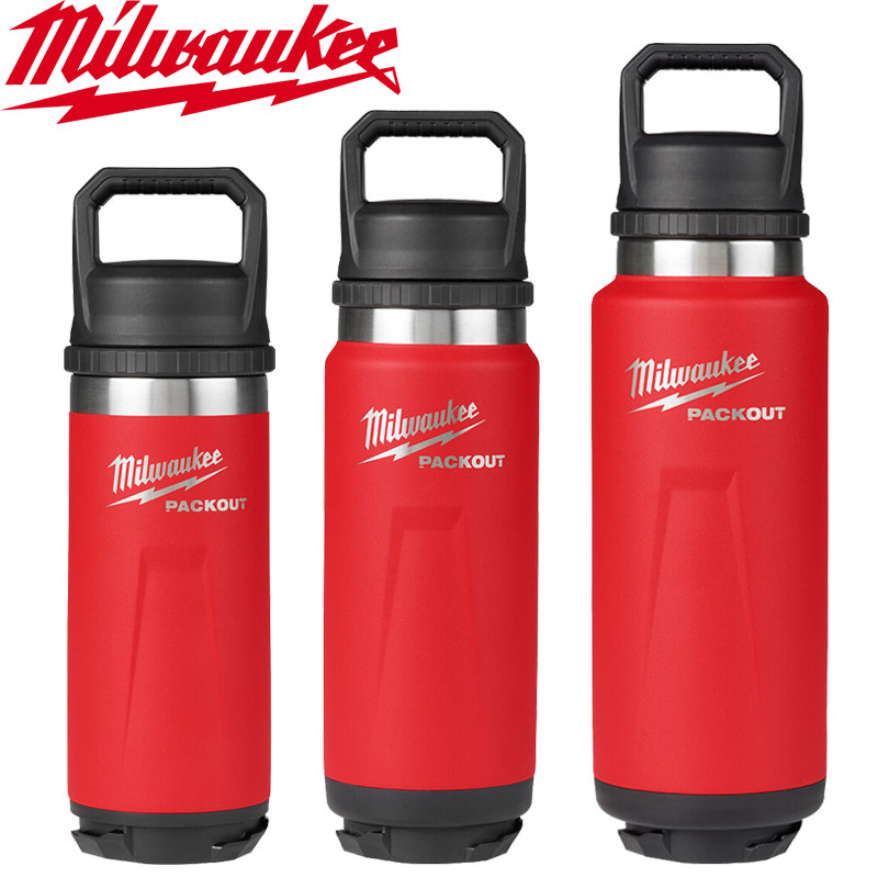 Milwaukee PACKOUT Series ถ้วยฉนวน 48-228382R 48-22-896R 48-22-8397R Double Wall ฉนวนกันความร้อนสูญญากาศ/ถ้วยเย็นเครื่องมืออุปกรณ์เสริม