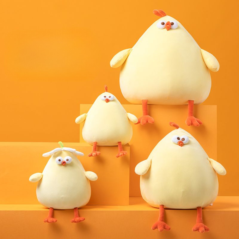 Miniso Joint 35cm Dundun Chicken ตุ๊กตาหมอนตุ๊กตาน่ารัก