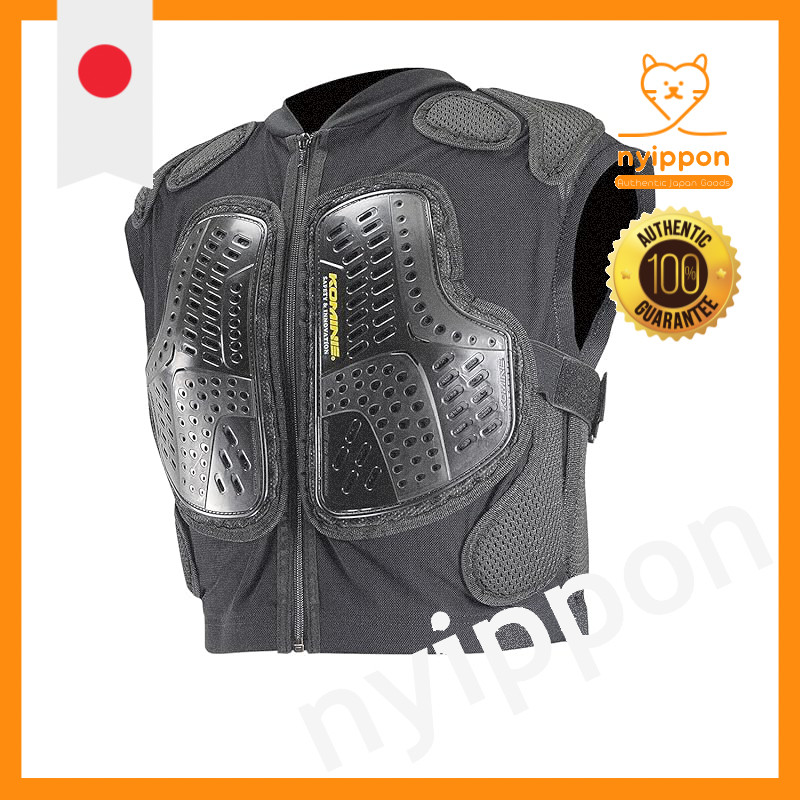 KOMINE CE Body Protection Inner Vest for Motorcycle - SK-696 993 - Black, Various Sizes