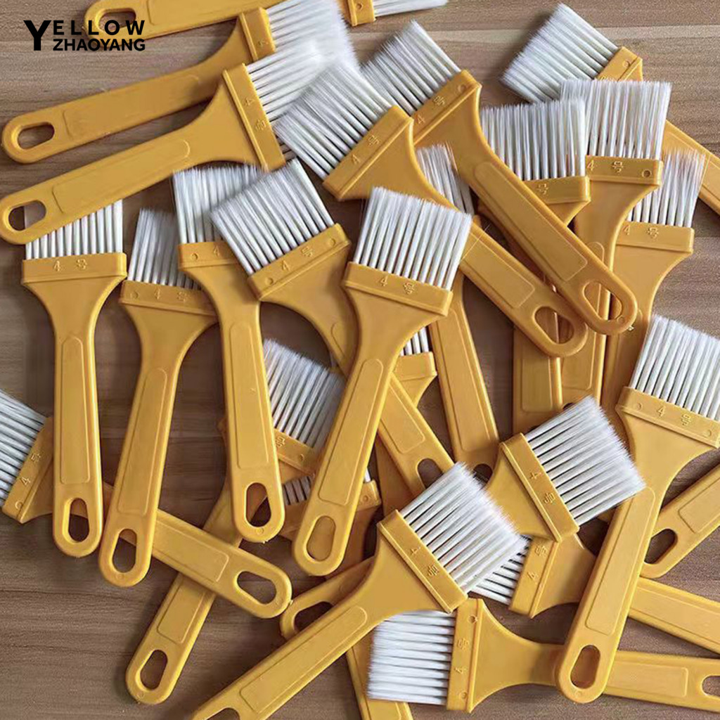 แปรงทําความสะอาดเกรดอาหารสําหรับบาร์บีคิว Non-shedding Grill Brush แบบพกพา