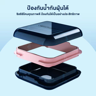 กล่องเก็บรีเทนเนอร์ กล่องใส่รีเทนเนอร์ ใส่ฟันปลอม แบบพกพาสะดวก สินค้าปลอดสารพิษและไม่มีกลิ่นค่าา