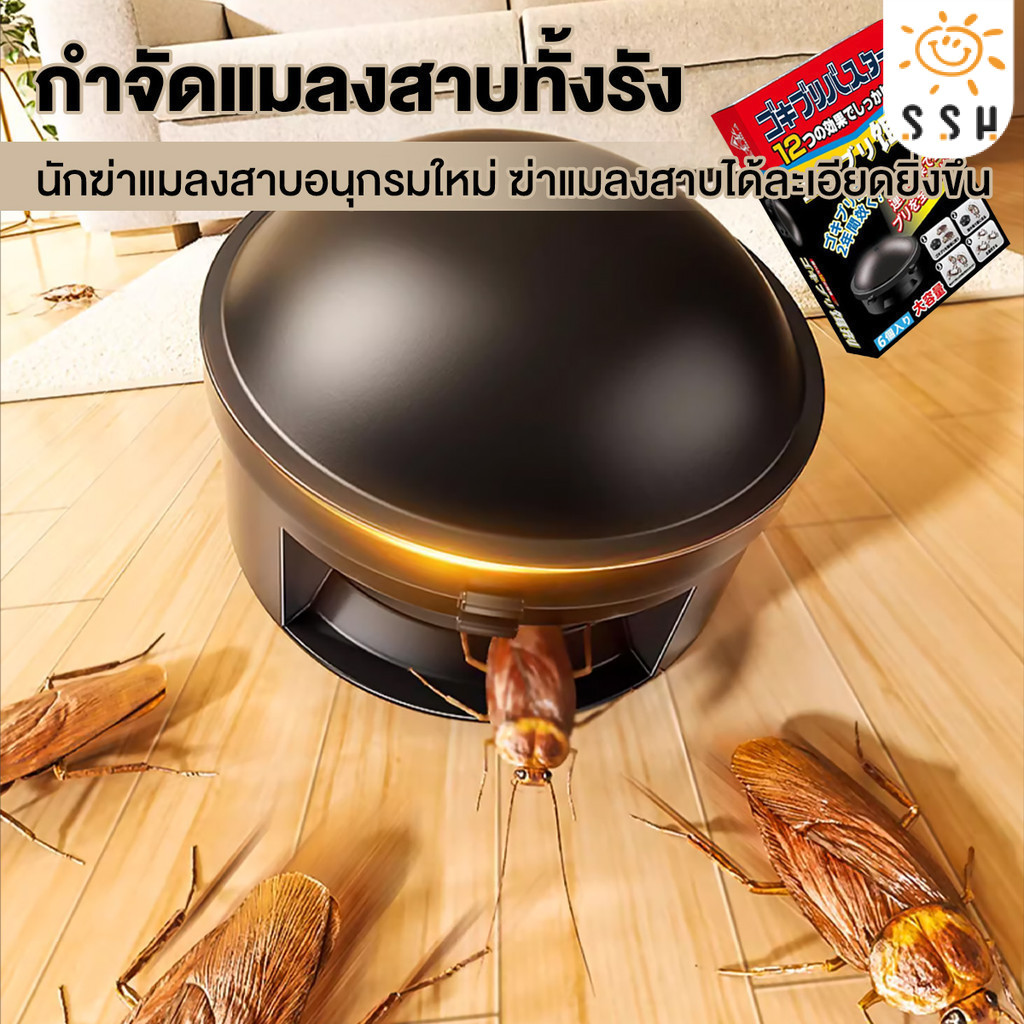 บ้านแมลงสาบ ยากำจัดแมลงสาบ ที่ดักแมลงสาบ ชิ้น กำจัดแมลงสาบ Black cap บล็อคแคปซูลฆ่าแมลงสา