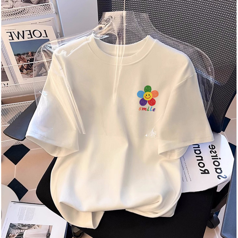 พร้อมส่งจา เสื้อยืดผ้าฝ้ายแขนสั้นเด็กลายการ์ตูนและเสื้อเชิ้ตลำลองสำหรับเด็กผู้หญิง มีให้เลือกหลากหลายสไตล์ children COD