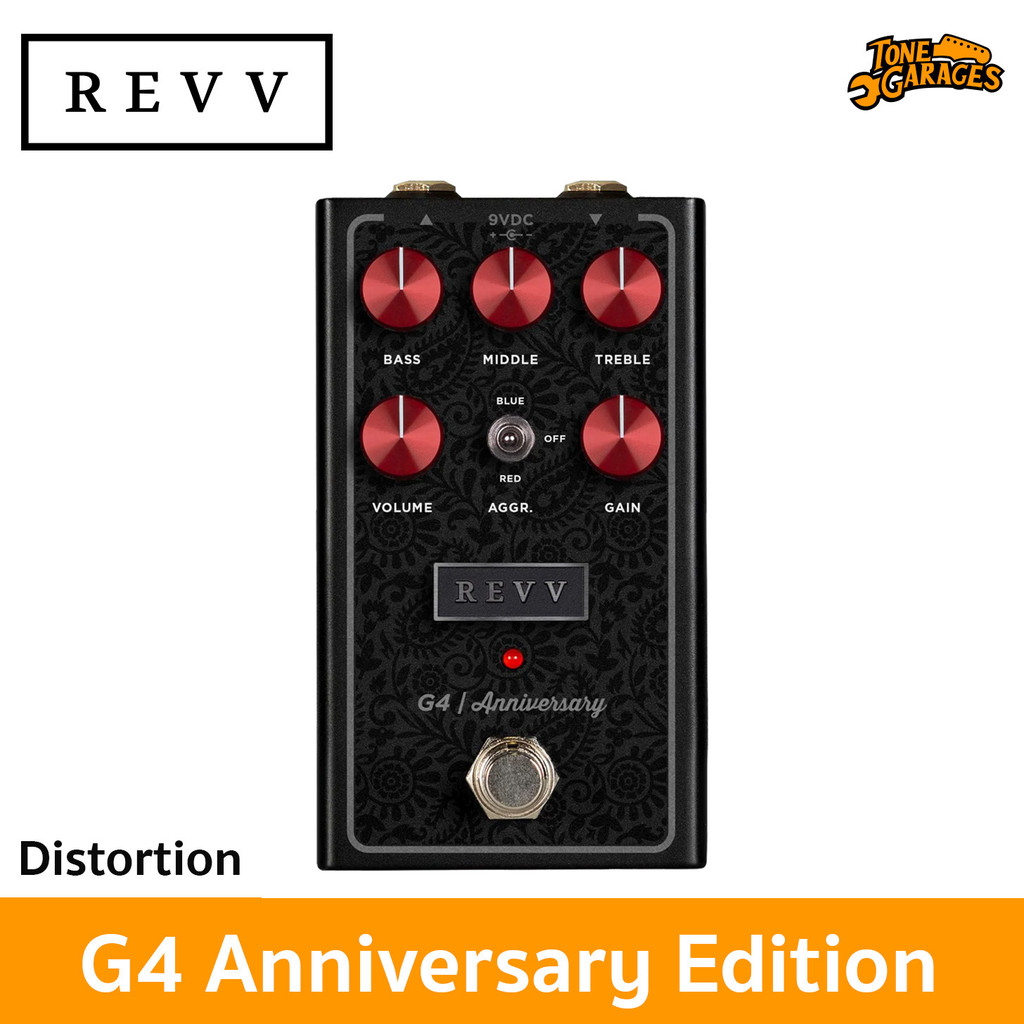 REVV G4 Anniversary Edition Distortion Pedal เอฟเฟคกีต้าร์ Made in Canada