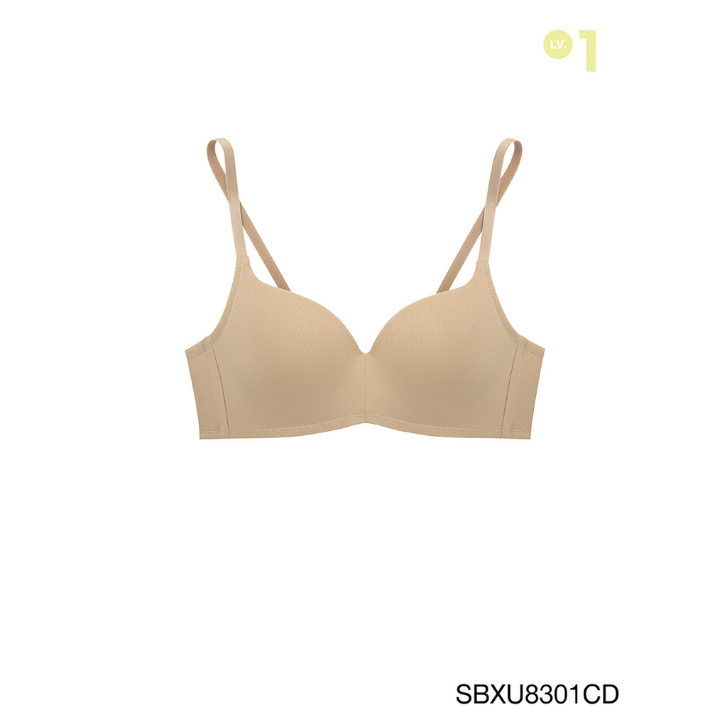 [Online Exclusive] SABINA BRALESS | PRETTY PERFECT เสื้อชั้นในไม่มีโครง รหัส SBXU8301CD สีเนื้อเข้ม