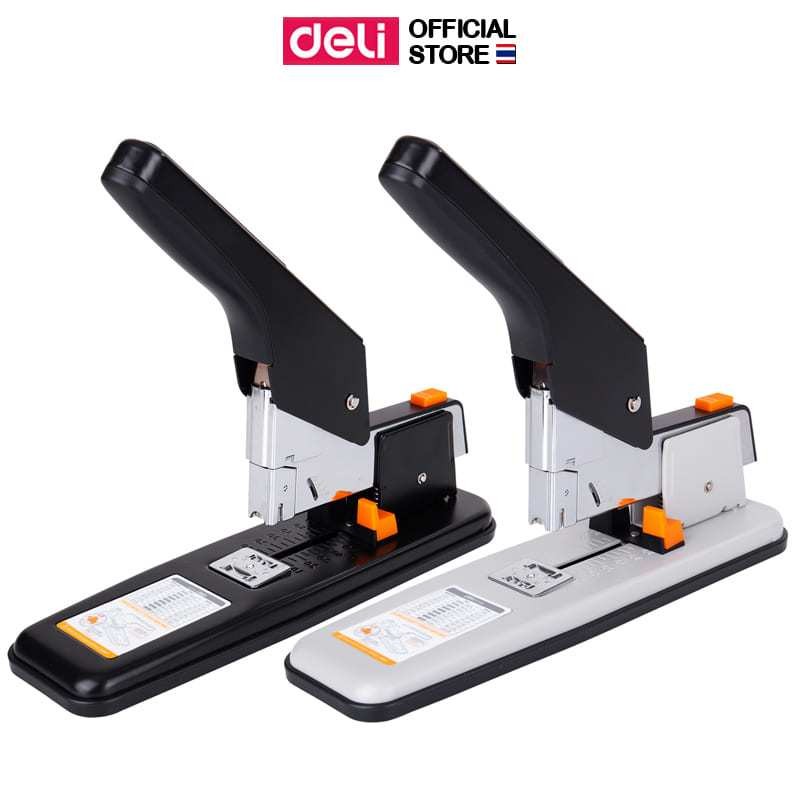 เครื่องเย็บกระดาษ Deli 0399 ขนาดใหญ่ แข็งแรง ทนทาน ใช้งานสำนักงาน Heavy Duty Stapler ราคา ถูกที่สุด ดีลบีเคเค แกลเลอรีภาพที่ 8