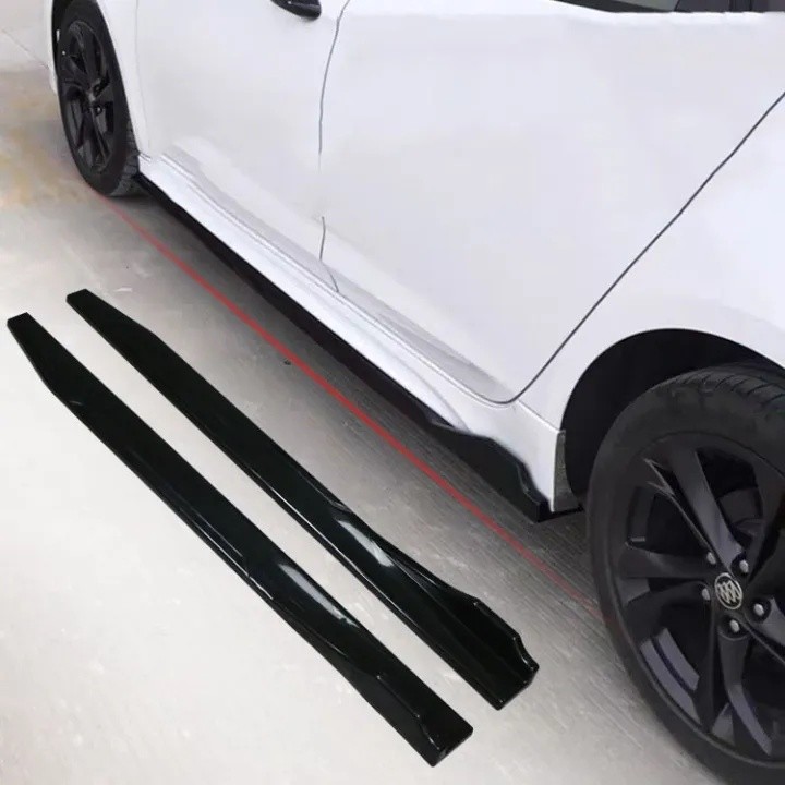 ลิ้นข้าง ABS ยาว 2.2 เมตร ใส่ได้ทุกรุ่นรถยนต์ ลิ้นกันชนข้างรถ ติดตั้งง่าย - รูปที่ 2