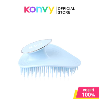 KVY Scalp Massage Shampoo Brush เควีวาย แปรงสระผมและนวดหนังศีรษะ (Blue/Pink)