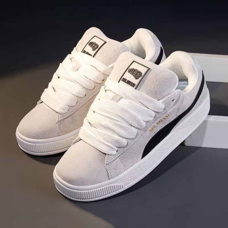 ขายร้อนคลาสสิกขนมปังรองเท้าผู้ชายผู้หญิง Low-Top All-Match Casual รองเท้าผ้าใบ Retro ins คู่รองเท้า ราคา ถูกที่สุด ดีลบีเคเค แกลเลอรีภาพที่ 8