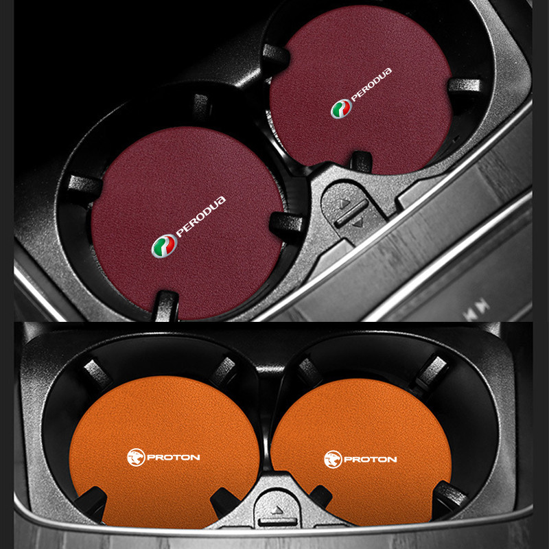 【YY】Car Coaster แผ่นกันลื่นพร้อมโลโก้รถพิมพ์ถ้วยน้ํา Pad Multi รุ่น General Motors ภายใน - รูปที่ 2