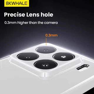 BKWHALE Matte Ultra-Thin Clearเคสโทรศัพท์แม่เหล็กสําหรับXiaomi 17 15 14 13 17T 13T POCO F8 F7 F6 F5 X7 X6 Redmi K60 K70 K80 K90 Ultra Note15 Note14 Pro + ฝาครอบแข็งโปร่งใส
