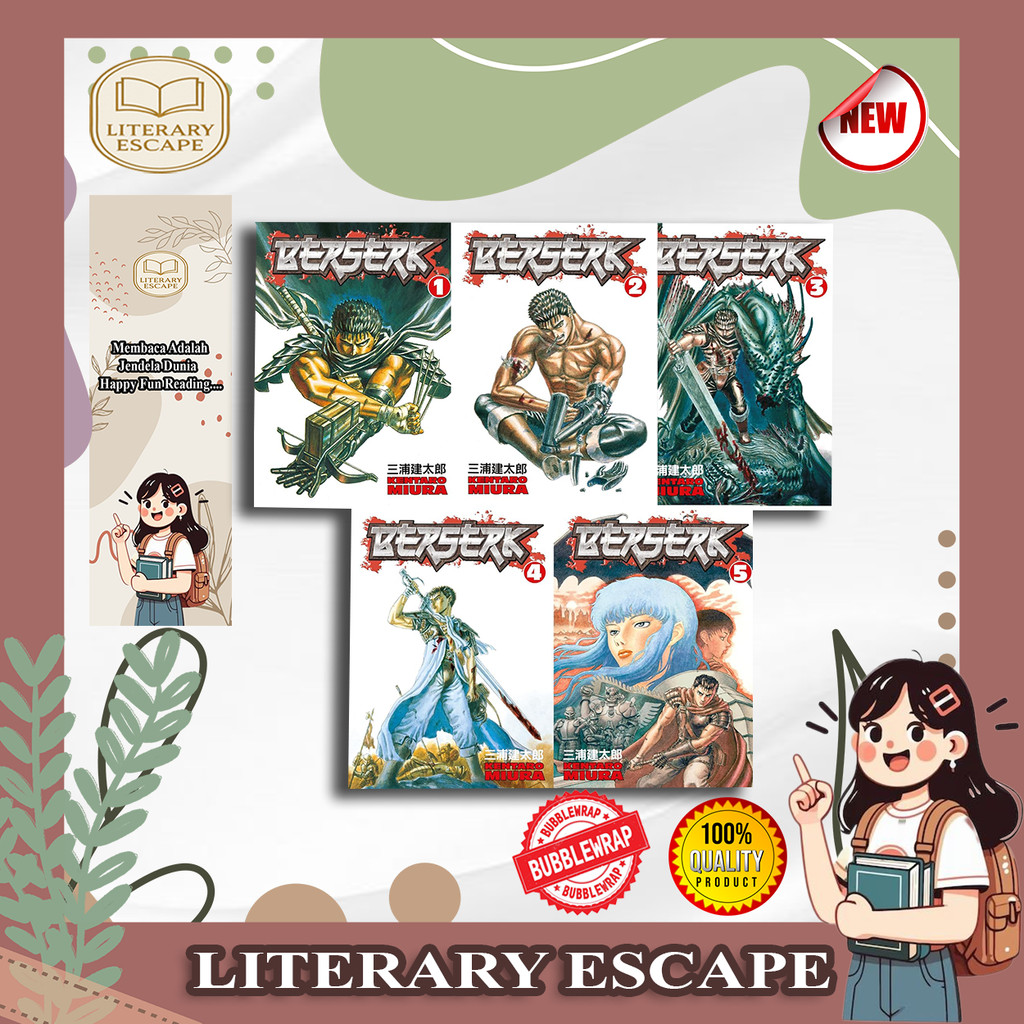 ซีรีส์หนังสือ Berserk Manga Comic 42 | อินโดนีเซีย | อังกฤษ