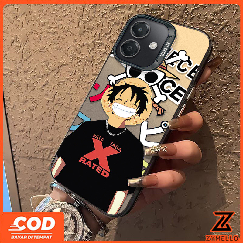 สําหรับOPPO Reno 15F Reno 14F Reno 13F Reno 13 Pro Reno12 F Reno 12 Reno11 F 5G Reno 8T Reno 8Z Reno 7Z Reno 8 อะนิเมะGrinning LuffyกันกระแทกTPUเคสโทรศัพท์