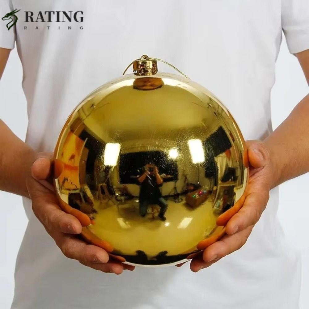 ลูกบอลคริสต์มาสยักษ์ หนู สิงโตคริสต์มาสพลาสติกขนาด 20 ซม|ลูกบอล ลูกบอลต้นคริสต์มาสไฟฟ้าขนาดใหญ่ 6 สี Storefront