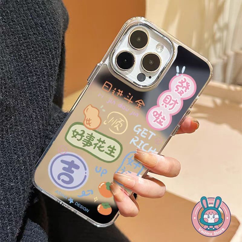 Get Rich ปีใหม่กระจกสําหรับ Huawei Honor 300 Pro Ultra 200 Lite X9C X9B X9A 100 90 80 70 60 Pro Plus