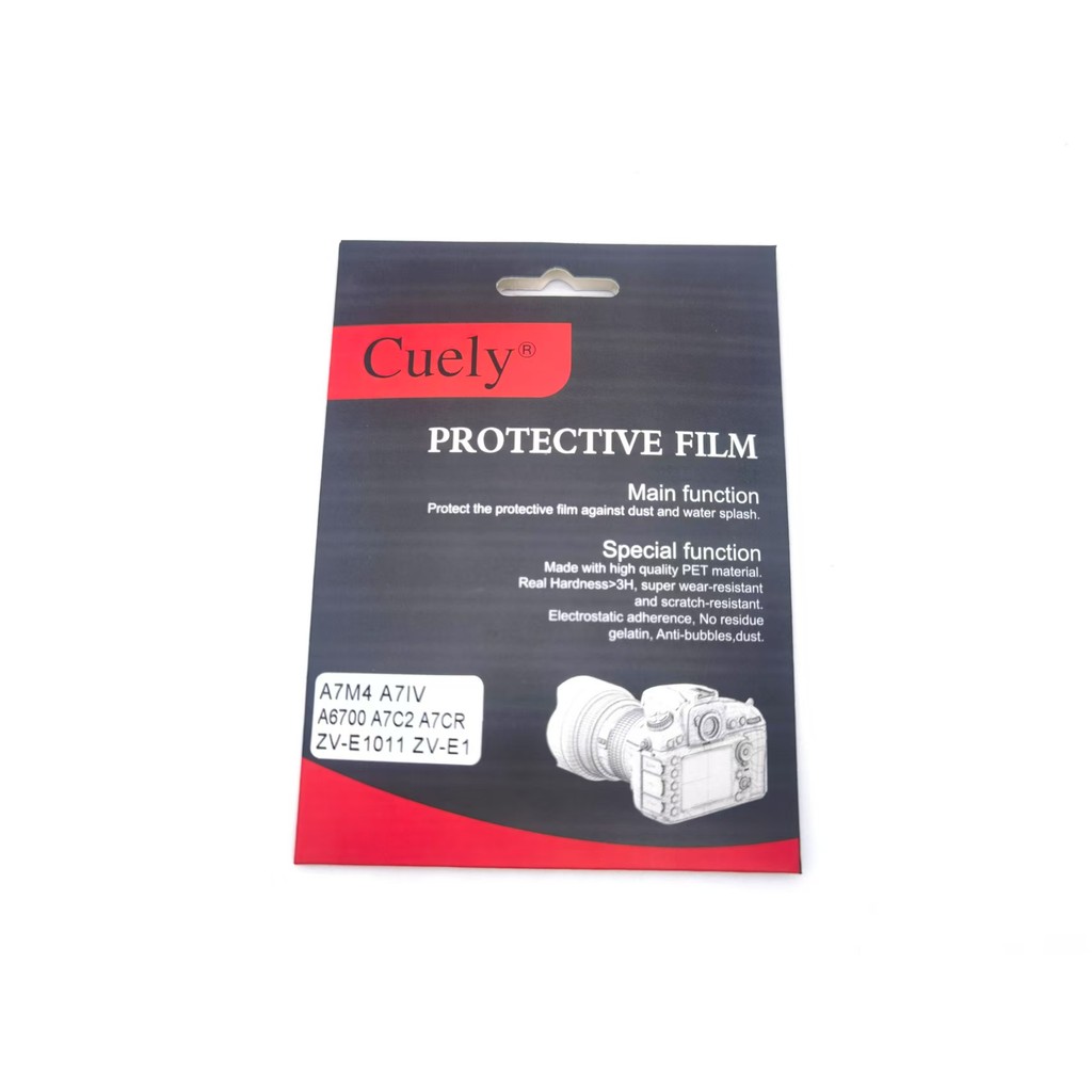 สําหรับ Sony A7m4 A6700 A7C2 A7CR ZV-E10II กล้องฟิล์มเหนียวฟิล์มป้องกันหน้าจอ