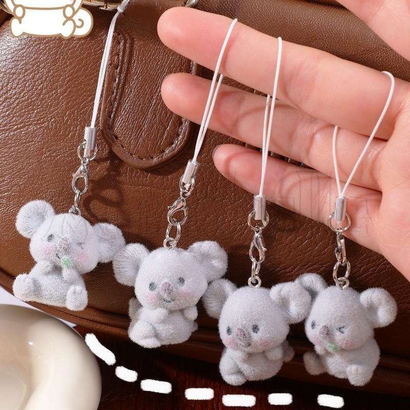 การ์ตูน แห่กัน โคอาล่าพวงกุญแจ- ดีลี่ เครื่องประดับอุปกรณ์เสริม-3ง โคอาล่าพวงกุญแจจี้-กระเป๋าเครื่องประดับจี้-โทรศัพท์พวงกุญแจ-กุญแจรถแขวนเครื่องประดับ-สําหรับผู้หญิงสาวของข