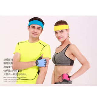 Super U ผ้าคาดศีรษะซับเหงื่อ Sport Headband เฮดแบนด์ ใส่ออกกำลังกาย (พร้อมส่งจากไทย)