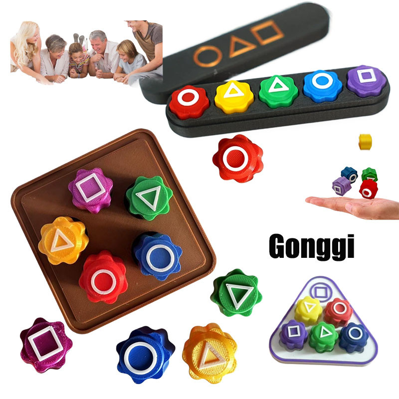 เกมกงกี เกมปลาหมึก เกมกงกี ของเล่น แจ็ค หิน เกมกงอิ เกมครอบครัว
