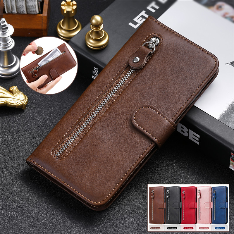 ซิปหนังสําหรับ OPPO Realme 10 Pro Plus Reno 8T A1 A17K A78 A57E A57S A77 A77S 1 + NORD N20 SE N300 4